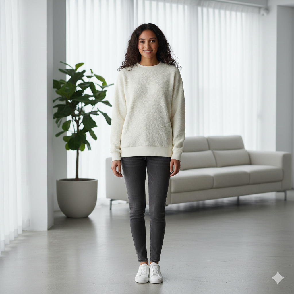 베이직 플리스 니트