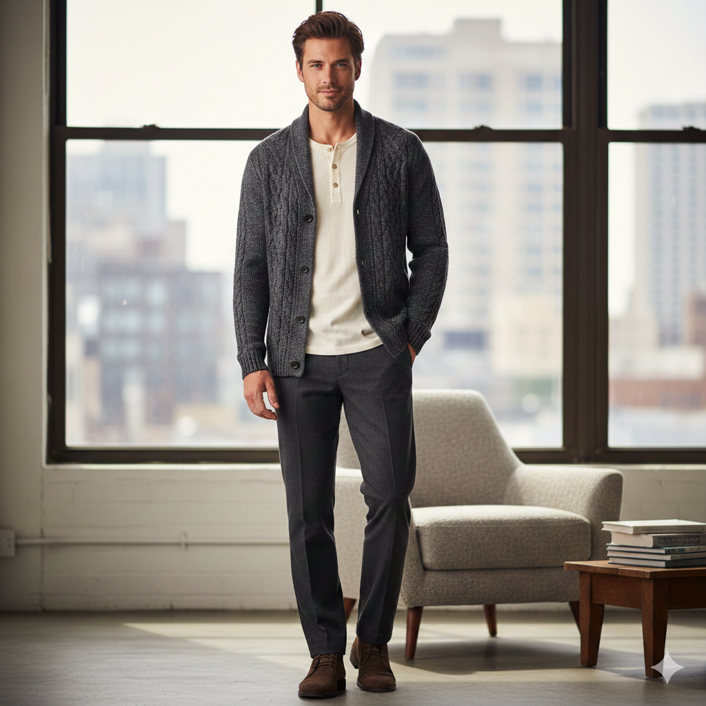 프리미엄 가디건